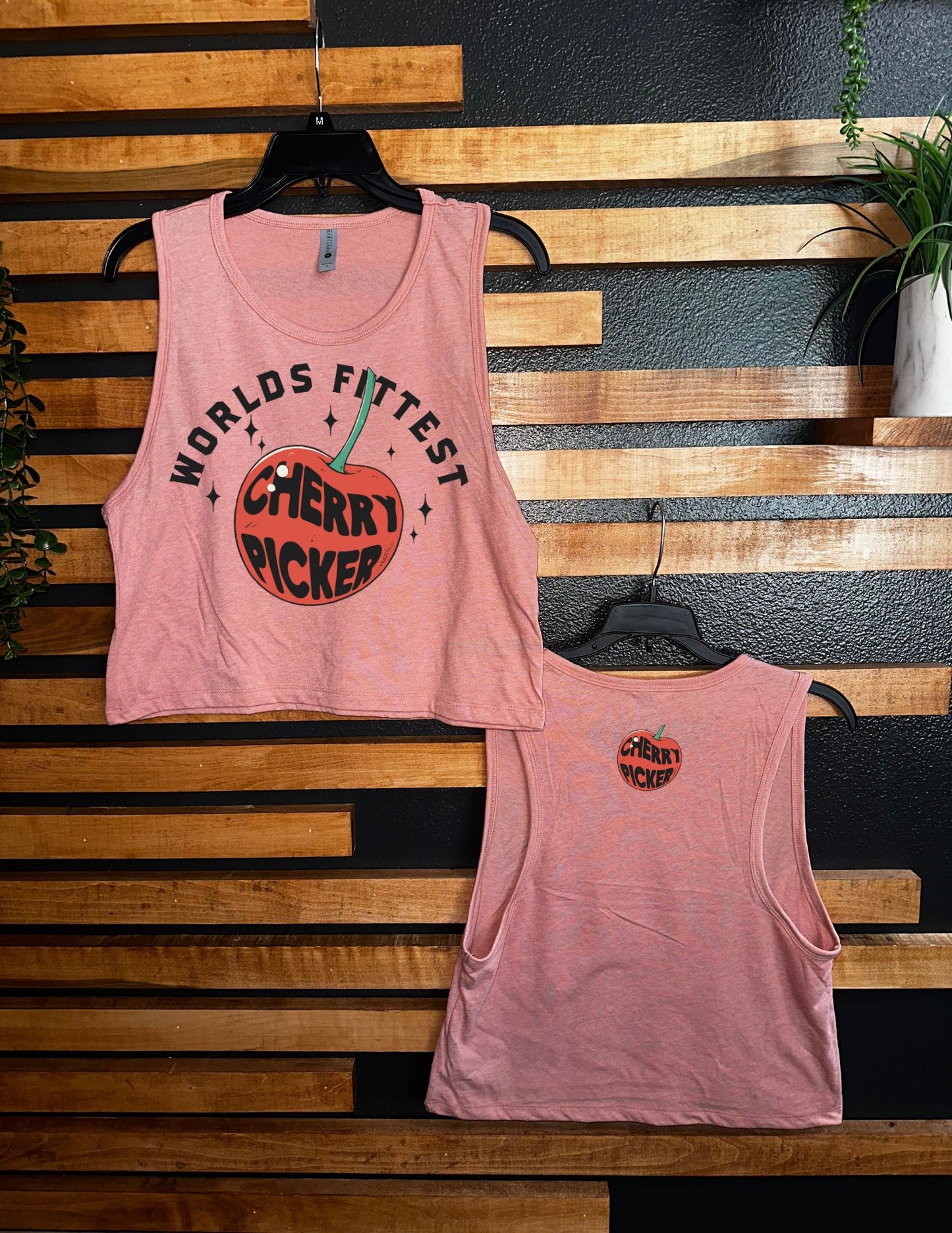 CHERRY PICKER CROPPED TANK