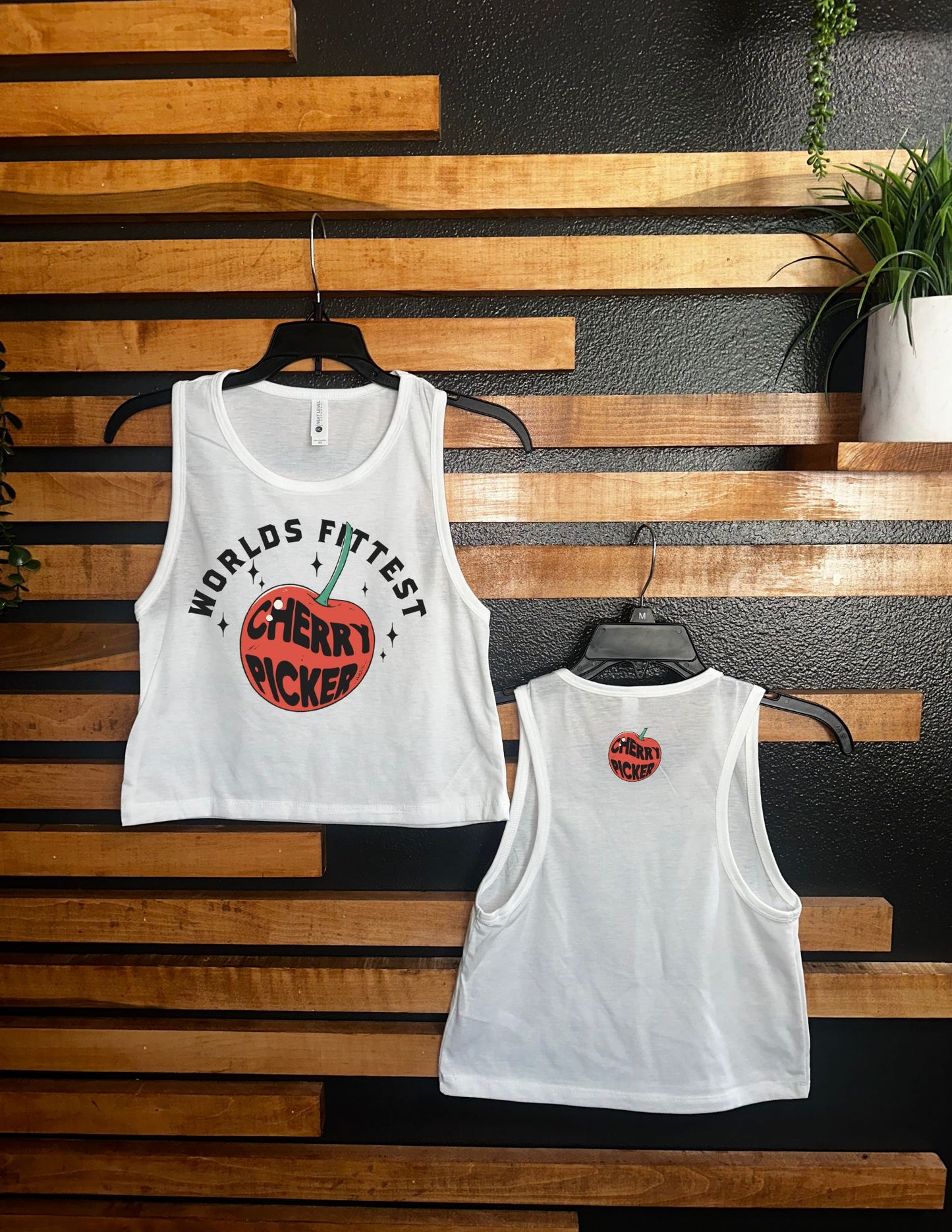 CHERRY PICKER CROPPED TANK