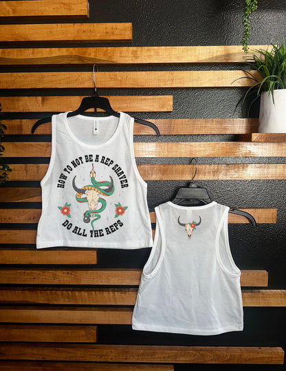 REP SHAVER CROPPED TANK